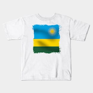 Rwanda artwork Kids T-Shirt